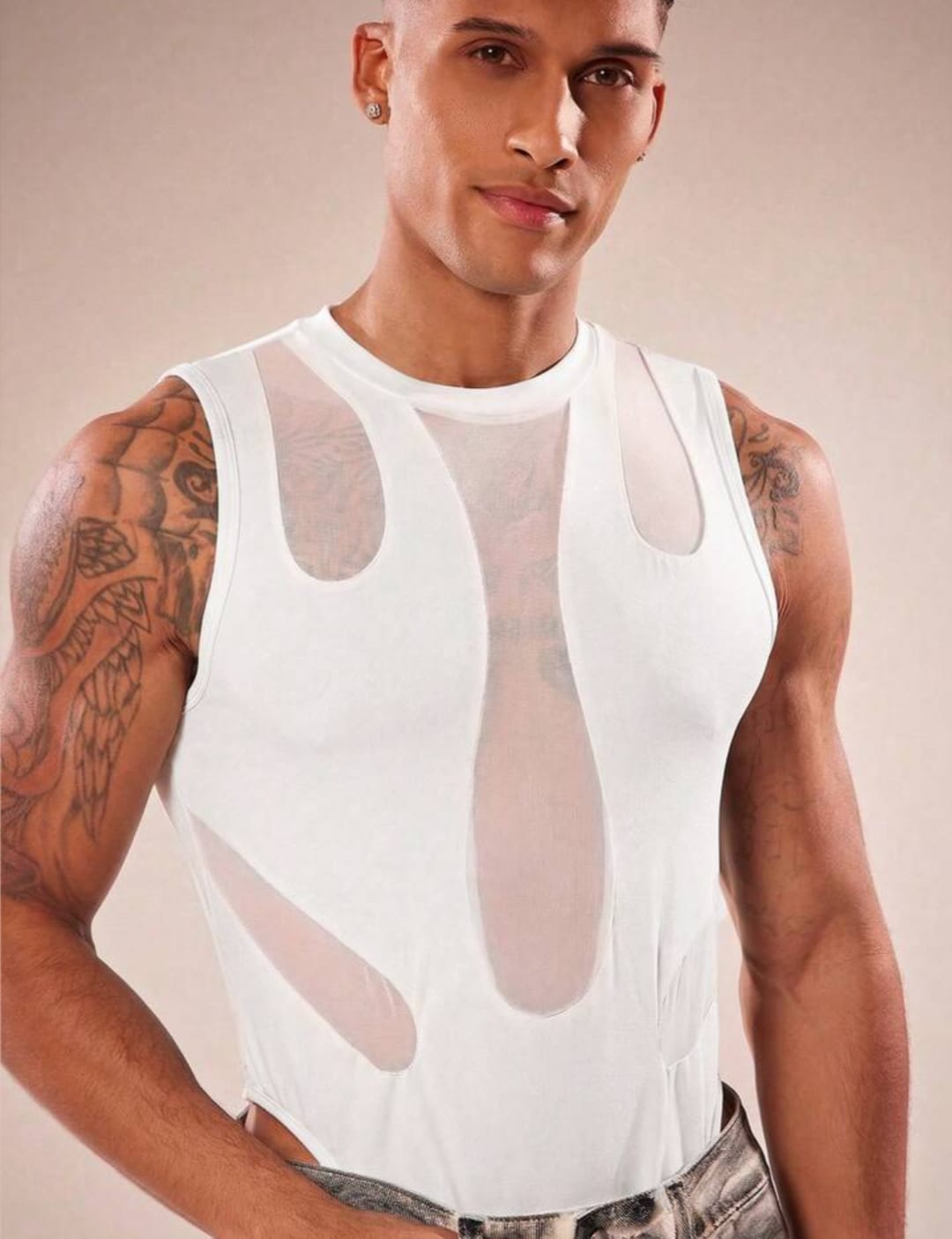 Pure Form Cutout Bodysuit